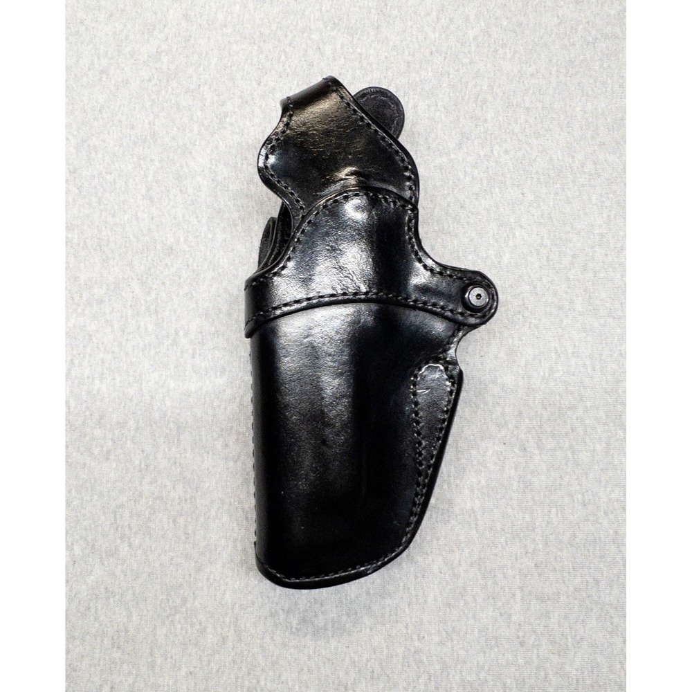Vtg Aker Leather Duty Holster 113-US-INS Left Hand Dominant Tactical Outdoors US